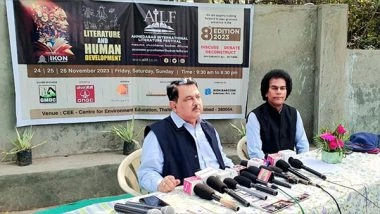 Business News | Ahmedabad International Literature Festival Will Be Held on 24th, 25th and 26th November 2023