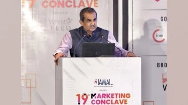 Business News | AI Can Never Match Human Ingenuity in Advertisement: Vikram Sahay, Jt. Secy., Ministry of I&B at MarCon 2023