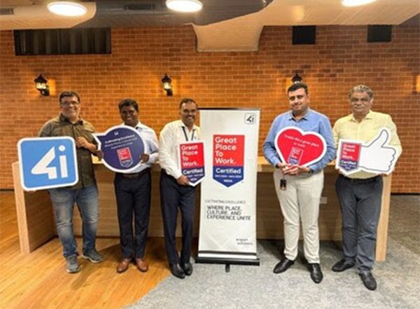 Business News | 4i Apps Solutions Is Now Great Place To Work Certified