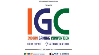 Business News | Union Minister Rajeev Chandrasekhar to Deliver Keynote at India's Largest Online Gaming Convention on December 5