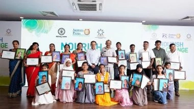 Business News | Celebrating Dedication and Impact: Akshaya Patra's 'Nourish the Change' Event Recognizes Remarkable Contributions