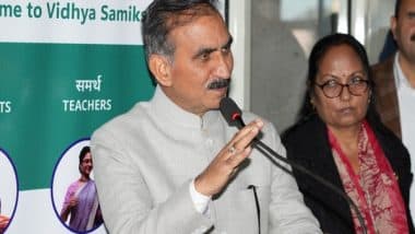 India News | Innovative Reforms Being Implemented in Education Sector, Says Himachal CM Sukhu