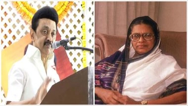 India News | Tamil Nadu CM Stalin Condoles Demise of Former Governor Fathima Beevi