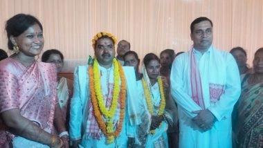 India News | 10 Couples Tie the Knot at Mass Wedding Event in Assam's Nalbari