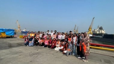 India News | J-K Students Visit Mumbai Naval Base, Dockyard; Witness Maritime Wonders