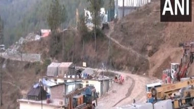 India News | Uttarkashi Tunnel Rescue Ops: Platform for Auger Machine Stabilised, Drilling to Resume Soon