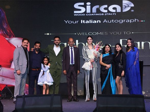 Business News | Ananya Panday Along with Many Other B-town Celebs Graced Sirca India's Annual Event Jashn-e-Rang - Vimarsana News