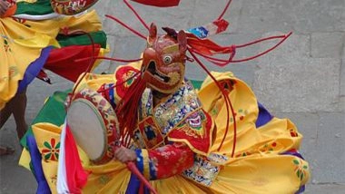 World News | Bhutan: the Vibrant Dance of Drametse Ngacham