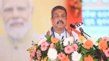 India News | Odisha: Union Minister Dharmendra Pradhan Lays Foundation Stone for National Skill Training Institutes Plus