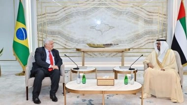 World News | Ali Al Nuaimi Meets Secretary for International Relations of Brazil's Workers' Party