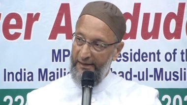 India News | Telangana Polls: RRS Working for Congress to Ensure AIMIM Candidate's Defeat, Alleges Asaduddin Owaisi