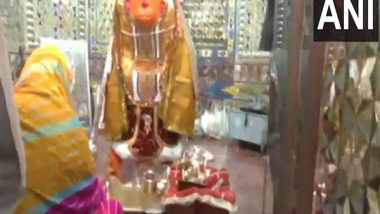 India News | BJP's Vasundhara Raje Offers Prayers in Jhalawar as Rajasthan Goes to Polls