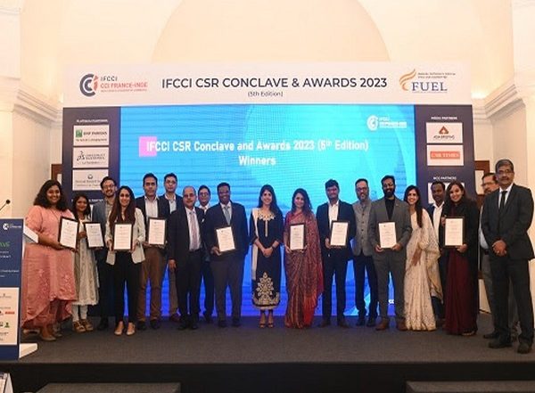 Business News | IFCCI Awards Best CSR Projects of Indo-French Companies, Celebrates 10 Years of the CSR Act at Its 5th Edition of the CSR Conclave & Awards