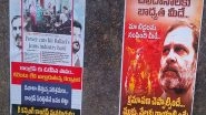 India News | Telangana: Anti-Congress Posters Come Up in Nizamabad Ahead of Rahul Gandhi's Visit