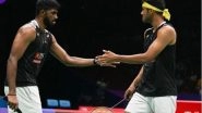 Sports News | Satwiksairaj-Chirag Set Up Title Clash at China Masters; Fourth BWF Final This Year for Indian Duo
