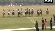 Sports News | Droupadi Murmu Watches President's Polo Cup Exhibition Cup Match in Delhi