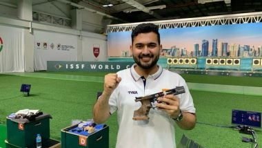 Sports News | Anish Bhanwala Creates History with World Cup Final Bronze in 25m Rapid Fire Pistol