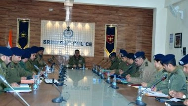 India News | IGP Kashmir Chairs Security Review Meeting in Srinagar
