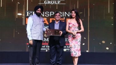 Business News | Debt Nirvana Co-Founder Ravi Malhotra, Felicitated at ET Inspiring Leaders Awards 2023