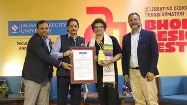 Business News | Jagran Lakecity University's Bhopal Design Festival's 1st Edition Provides a Vital Platform to Showcase and Celebrate Design Excellence