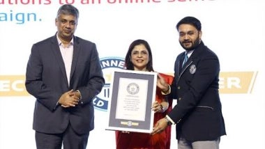 Business News | HDFC Life Sets a GUINNESS WORLD RECORDS Title for Its 'Insure India' Campaign