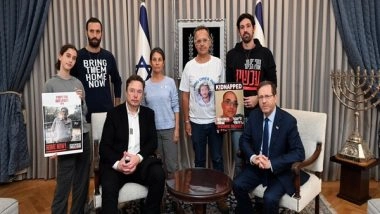 World News | Elon Musk Tells Israeli President Herzog Seeing Hamas Barbarism in Person Changed His Mind