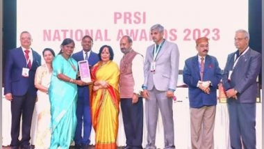 Business News | PR Icon Suganthy Sundararaj Receives PRSI National Award for Outstanding Contributions to Healthcare Communications