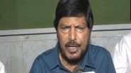 India News | Union Minister Athawale Demands Two Lok Sabha Seats in Maharashtra from BJP