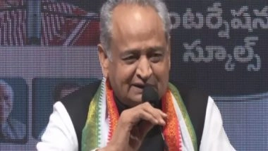 India News | Rajasthan CM Ashok Gehlot Confident of Congress Forming Govt in Telangana