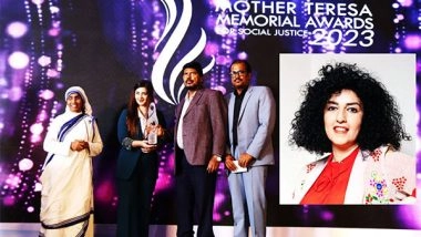 Business News | The Mother Teresa Memorial Awards for Social Justice 2023 Celebrated Global Champions Embodying 'Humanity in Action' in Mumbai