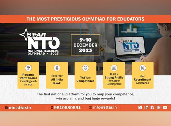 Business News | Saamarthya Teachers Training Academy of Research (STTAR) Announces National Teachers' Olympiad To Acknowledge And Elevate Teaching Excellence