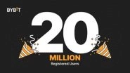 Business News |  Bybit Celebrates 5 Years of Disrupting the Game with 20 Million Users Milestone