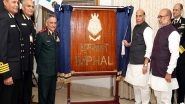 India News | Defence Minister Rajnath Singh Unveils Crest of INS Imphal in New Delhi