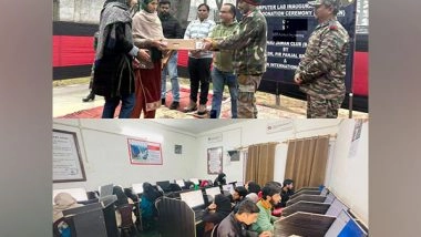India News | J-K: Indian Army, Expansion Pvt Ltd Donate Desktops in Local Schools in Baramulla
