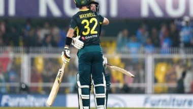 Sports News | Glenn Maxwell Equals Rohit Sharma's Record with Match Winning Ton Against India