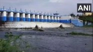 India News | Tamil Nadu: Red Hills Reservoir Gates Opened After Continued Rainfall in Chennai