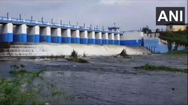 India News | Tamil Nadu: Red Hills Reservoir Gates Opened After Continued Rainfall in Chennai