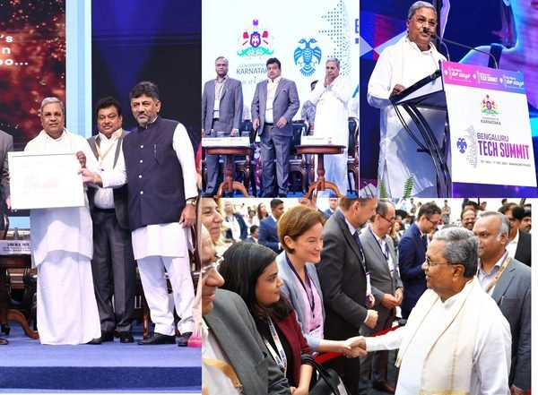 Business News | Siddaramaiah Sells Karnataka's Tech Prowess at Bengaluru Tech Summit 2023