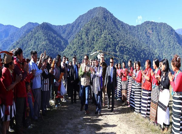 India News | Arunachal Pradesh Governor Visits Vibrant Border Village Hurii in Kurung Kumey District