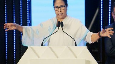 India News | WB: Mamata Rails Against Centre, Claims It is Sitting on Dues of 21 Lakh People; BJP Hits Back