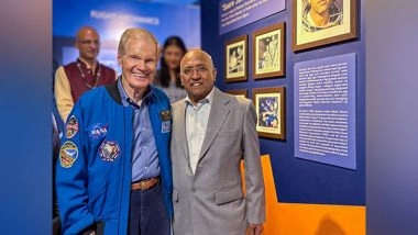 World News | NASA Administrator Bill Nelson Delighted to Meet Rakesh Sharma, the First Indian to Fly to Space