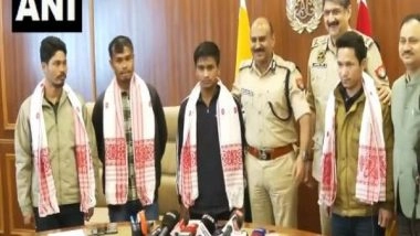 India News | 4 ULFA-I Cadres Surrender Before Assam Police