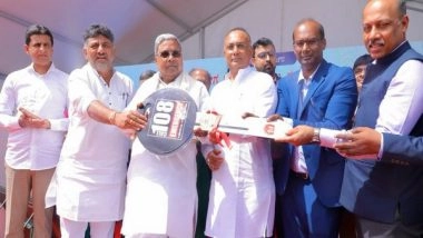 India News | Karnataka CM Siddaramaiah Dedicates 262 New Ambulances in Revamped '108' Service
