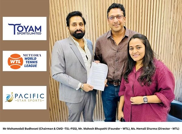 Business News | Meteora World Tennis League Unveils Toyam Sports Limited as Official Team Owner for 2023