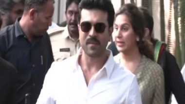 Entertainment News | Telangana Assembly Polls: Ram Charan, Wife Upasana Cast Vote in Hyderabad