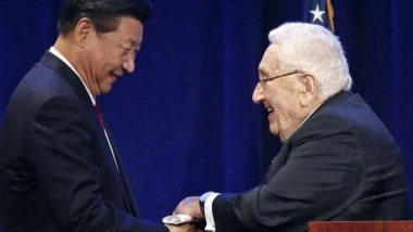 World News | Chinese President Xi Jinping Extends Condolences to Biden over Former US Secretary of State Henry Kissinger's Demise