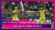 AUS vs AFG ICC World Cup 2023 Stat Highlights: Glenn Maxwell&rsquo;s Double Century Takes Australia To Epic Win