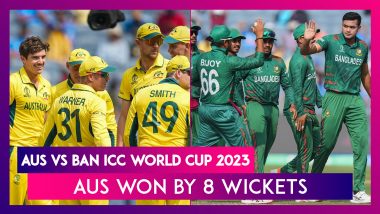 AUS vs BAN ICC World Cup 2023 Stat Highlights: Australia Beat Bangladesh By Eight Wickets, Enter Semifinals