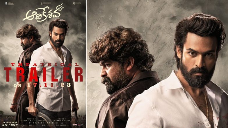 Aadikeshava Trailer To Be Out on November 17! Panja Vaishnav Tej and Joju George Look Fierce in the New Poster