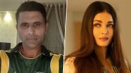 &lsquo;Zubaan Phisal Gayi&hellip;Example Koi Aur Deni Thi&rsquo; Former Pakistan Cricketer Abdul Razzaq Apologises for Making Derogatory Remarks on Bollywood Actress Aishwarya Rai Bachchan (Watch Video)